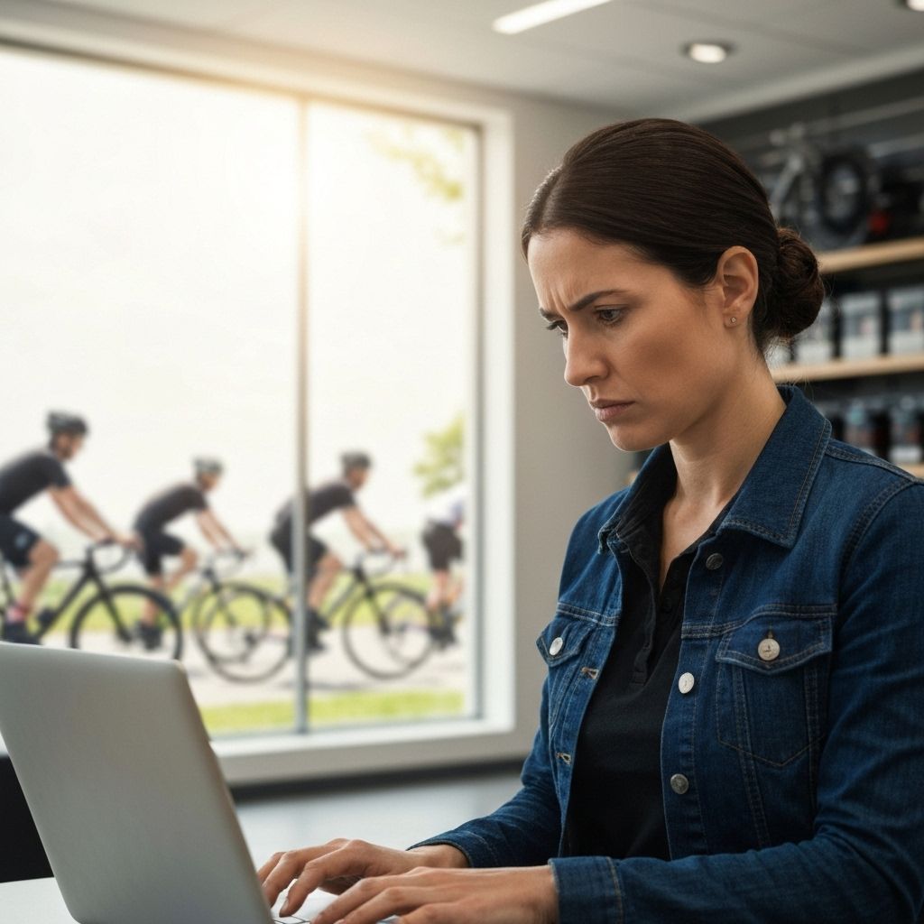 Comerciante preocupada por falta de clientes